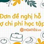 Chi Trả Hỗ Trợ Chi Phí Học Tập