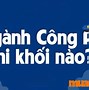 Học Viện Quốc Tế Bộ Công An Thi Khối Nào