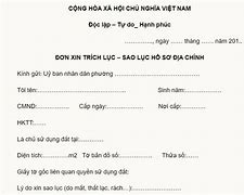 Mẫu Đơn Xin Rút Hồ Sơ Nhà Đất