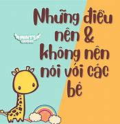 Những Điều Bé Không Thích